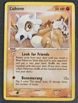 Cubone Team Rocket Returns 51/109 Pokemon TCG HP - Image 1
