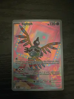 Pokemon Sigilyph 121/086 Sv: White Flare Holo - Image 1