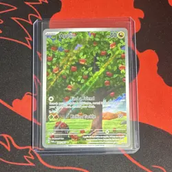 Pokemon TCG Applin 185/167 Twilight Masquerade Illustration Rare Holo 40 HP - Image 1