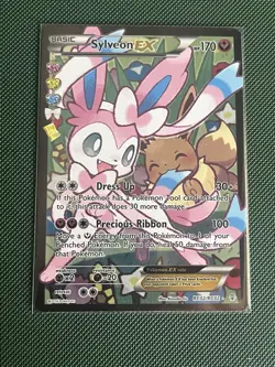 Pokemon TCG Sylveon EX Full Art RC32/RC32 Radiant Collection LP - Image 1