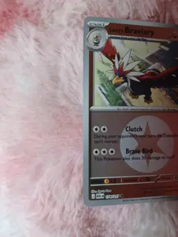 Pokemon Larry’s Braviary (Energy Symbol) 174/217 Reverse Holo Ascended Heroes - Image 2
