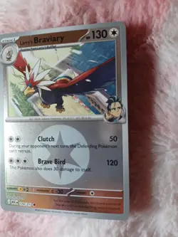 Pokemon Larry’s Braviary (Energy Symbol) 174/217 Reverse Holo Ascended Heroes - Image 3