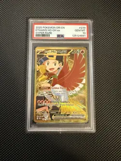 Ethan's Ho-Oh EX 239/182 Sv10: Destined Rivals Holo Card PSA Graded Gem Mint 10 - Image 1
