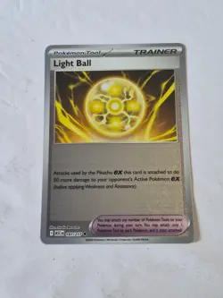 Light Ball 191/217 Uncommon Ascended Heroes Pokemon Reverse Holo Near Mint - Image 1
