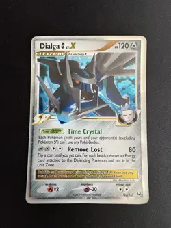 Dialga G LV.X 122/127 Platinum Holo LP Vintage Pokemon SEE PHOTOS - Image 1