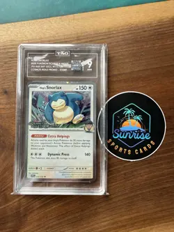 Pokemon Journey Together Hop’s Snorlax Stamped Promo 117/159 - TAG 9 - Image 1