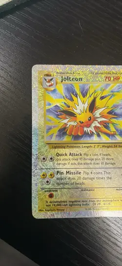 Pokemon Jolteon Reverse Holo Legendary Collection 14/110 - Image 3