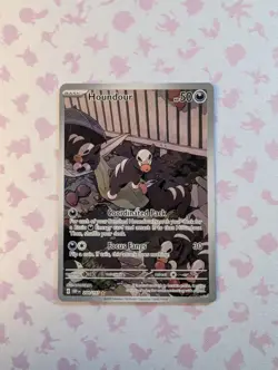 Houndour 204/197 SV03: Obsidian Flames Holo Pokemon TCG - Image 1