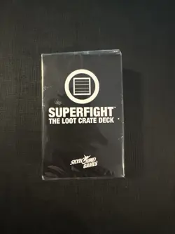 SUPERFIGHT THE LOOT CRATE DECK CARD GAME NEW SEALED SKYBOUND GAMES NIB - Image 1