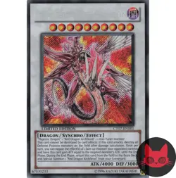 Yugioh Majestic Red Dragon CT07-EN001 Secret Rare Limited Edition NM - Image 1