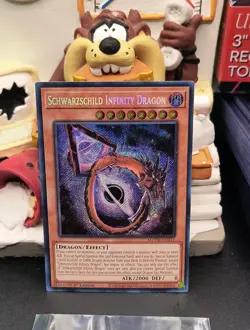 Schwarzschild Infinity Dragon - MZTM-EN013 - Secret Rare 1st Edition - Image 2