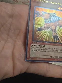 Yugioh Neo-spacian Grand Mole Ultimate Rare 1st Edition Ston-en005 LP-MP - Image 3