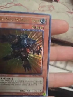 Yugioh Neo-spacian Grand Mole Ultimate Rare 1st Edition Ston-en005 LP-MP - Image 4