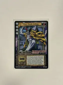 2005 One Piece The Quest Begins CCG Saw-Tooth Arlong Rare Foil Card CH029 - Image 2