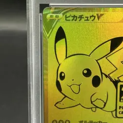 Pokemon Card Pikachu V Promo SAR AR PSA10 c9b1ff28c178cda39ee2c143ad95e690 - Image 3