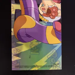 Pokemon 2000 Topps Series 3 Puzzle Card P06 of 6 - Pikachu - Charmander - Image 2