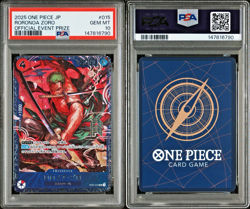 PSA 10 Zoro ST21-015 Flagship Battle 2025 Top 8 Prize ONE PIECE Card Japanese - Image 3