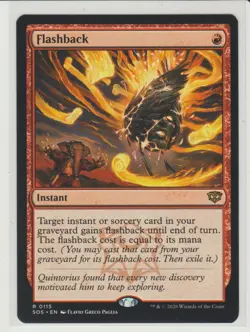 Flashback - Rare MtG Card SOS 115 - Image 1