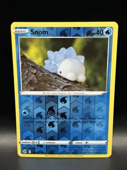 Reverse Holo Snom 084/264 - Pokemon Fusion Strike Card - NM - Image 1
