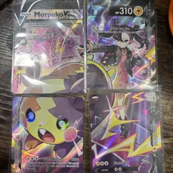 Morpeko V-Union 4 Card Set Promo Crown Zenith SWSH287 SWSH288 SWSH289 SWSH290 - Image 1