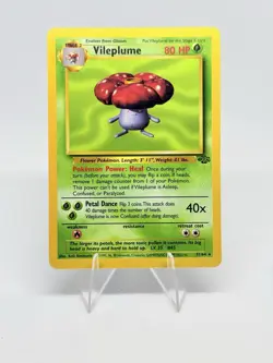 Vileplume 31/64 Jungle Rare Non-Holo Vintage Pokemon Card - Image 1