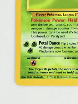 Vileplume 31/64 Jungle Rare Non-Holo Vintage Pokemon Card - Image 4