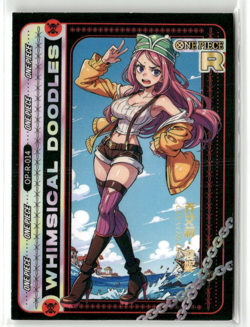 JEWELRY BONNEY R SR OP-R-14 Thick Holo Master New World One Piece Anime Card - Image 1