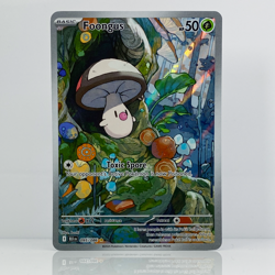 Foongus 095/086 Scarlet & Violet Black Bolt Illustration Rare Card Pokemon TCG - Image 1