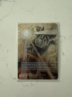 Bandai Son Goku Energy Marker ED-01* Promo Holo Dragon Ball Super Card Game EN - Image 1
