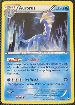 Aurorus (Cosmos Holo) 026/111 Miscellaneous Cards & Products - Pokemon Card - Image 1