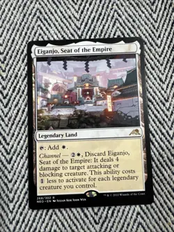 Eiganjo, Seat of the Empire Kamigawa: Neon Dynasty Regular Rare Card - Image 1