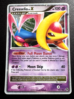 Cresselia LV.X 103/106 Great Encounters Pokemon Card Holo Foil Rare Near Mint - Image 1