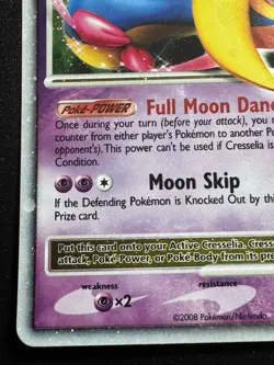 Cresselia LV.X 103/106 Great Encounters Pokemon Card Holo Foil Rare Near Mint - Image 5
