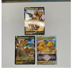 Dragonite V & VSTAR Holo 2nPromos Pokemon GO Pokemon TCG Card Lot (3) very mint - Image 1