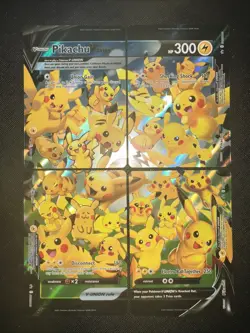 Pikachu V-Union [Set of 4] SWSH: Sword & Shield Promo Cards Holo - Image 2