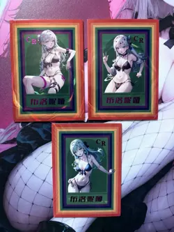 Bronya CR 3 Card Lot Sexy Foxy Pretty Honkai: Star Rail Goddess Story Waifu Foil - Image 1