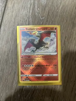 Radiant Charizard Crown Zenith Reverse Holo Card 020/159 Near Mint NM Condition - Image 1