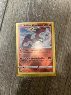 Radiant Charizard Crown Zenith Reverse Holo Card 020/159 Near Mint NM Condition - Image 2