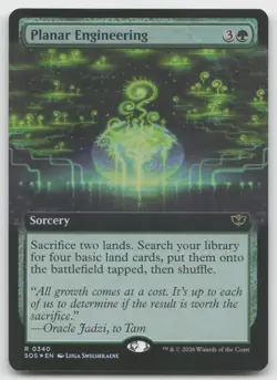 Planar Engineering (Extended Art) R Foil Secrets of Strixhaven 340 NM - Image 1