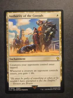 Authority of the Consuls R Commander: FINAL FANTASY 0232 NM - Image 1