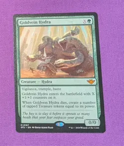 Wizards of the Coast MTG Goldvein Hydra Outlaws EN Mythic #0167 - Image 2