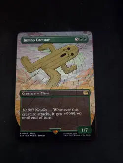 Jumbo Cactuar Final Fantasy Regular borderless - Image 1