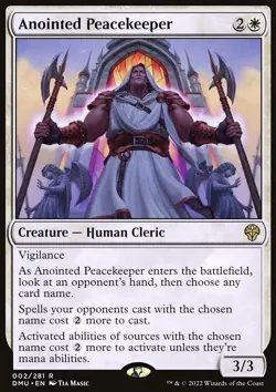 Anointed Peacekeeper - Dominaria United | MTG Card - Image 3