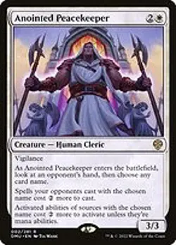 Anointed Peacekeeper - Dominaria United | MTG Card - Image 4