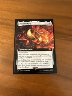 The One Ring (Extended Art) Mtg Magic The Lord of the Rings TCG - Image 1
