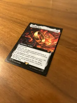 The One Ring (Extended Art) Mtg Magic The Lord of the Rings TCG - Image 2