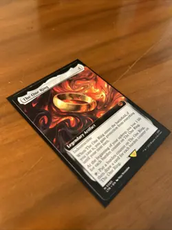 The One Ring (Extended Art) Mtg Magic The Lord of the Rings TCG - Image 3