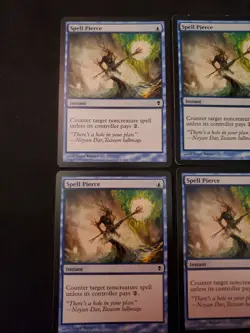 4x Spell Pierce Zendikar NM Magic The Gathering MTG Playset 4 X4 ** - Image 2