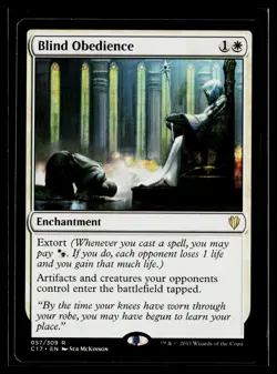 Commander 2017 #57 Blind Obedience - Image 1