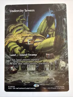 Undercity Sewers (Borderless) #0020 Non-Foil Teenage Mutant Ninja Turtles MTG NM - Image 4